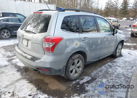 2015 Subaru Forester 2.5I Premium из США, поврежденный, VIN JF2SJAFC4FH569426